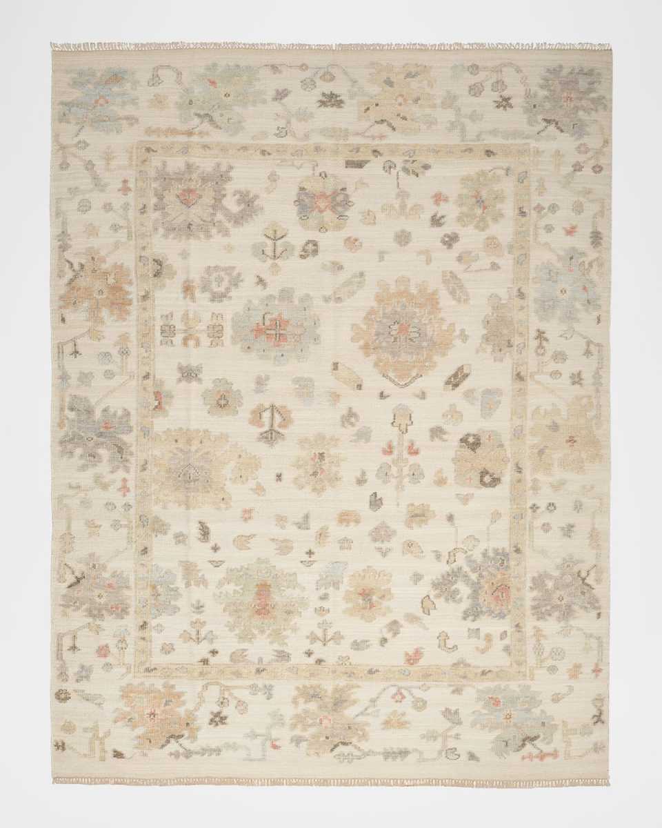 Whispers Ivory Hand-Knotted Rug, 8' x 10'